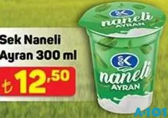 SEK NANELİ AYRAN 300 ML SEK NANELİ AYRAN 300 ML
